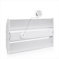 USA warehouse stock Suspension ETL Premiun DLC sensore di luce ad alta baia LED Linear High Bay Light